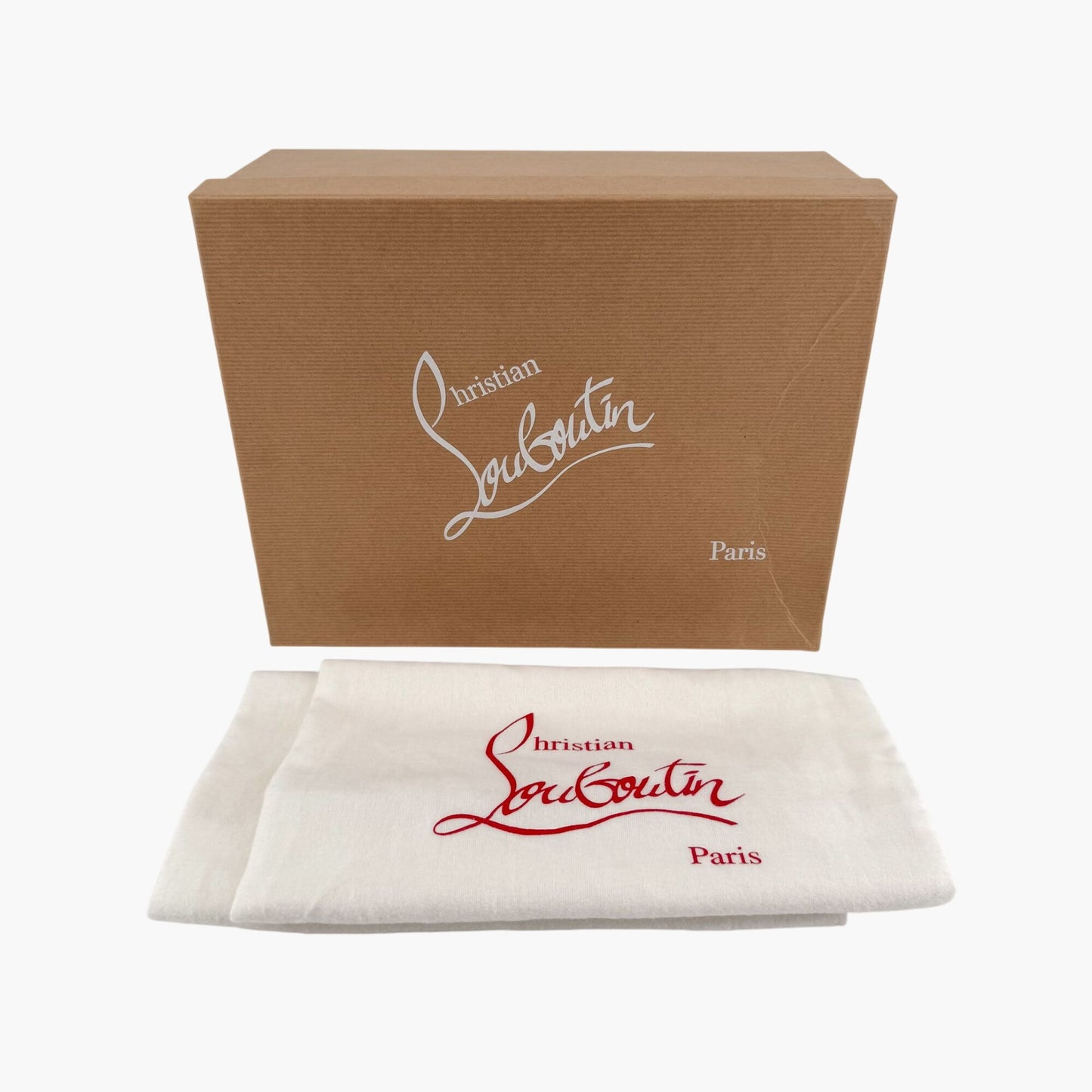Christian Louboutin Sharkina White Red Mesh Sneakers – Size 39