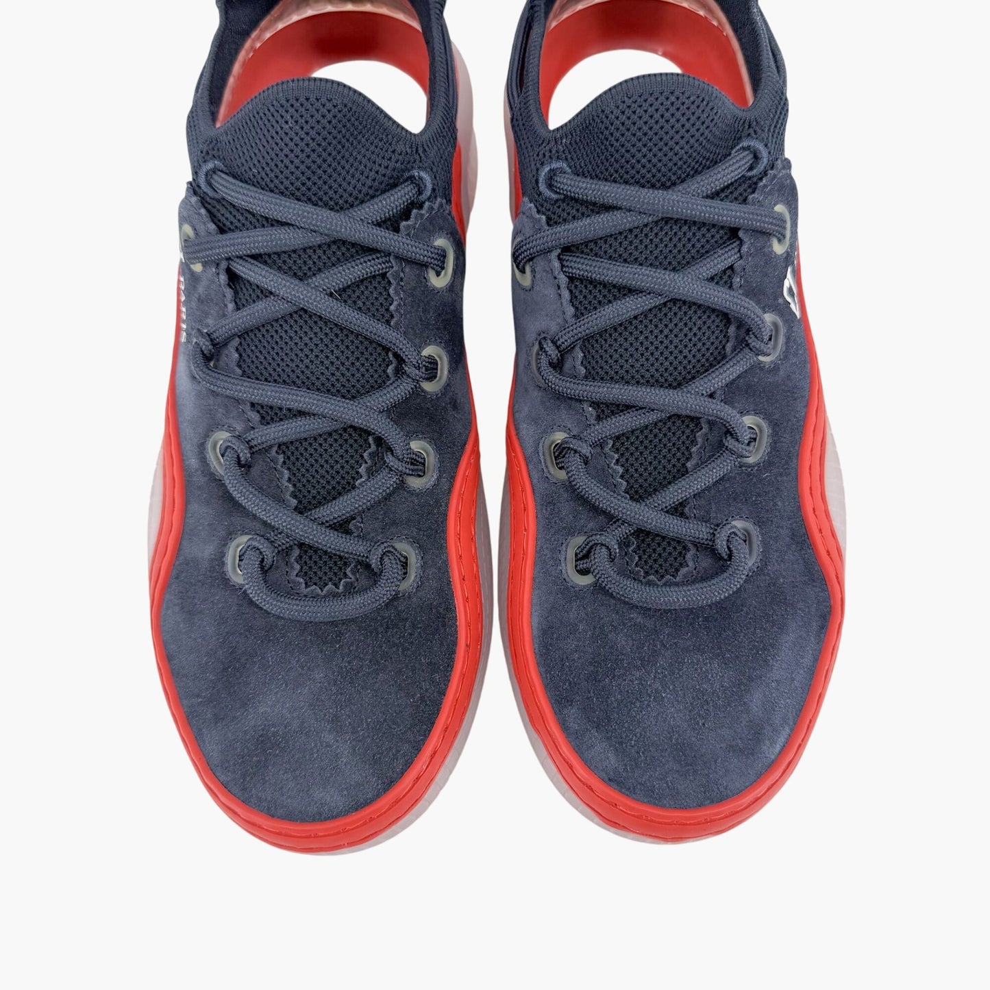 Christian Louboutin Navy Suede Arpoador Donna Sneakers Size 37