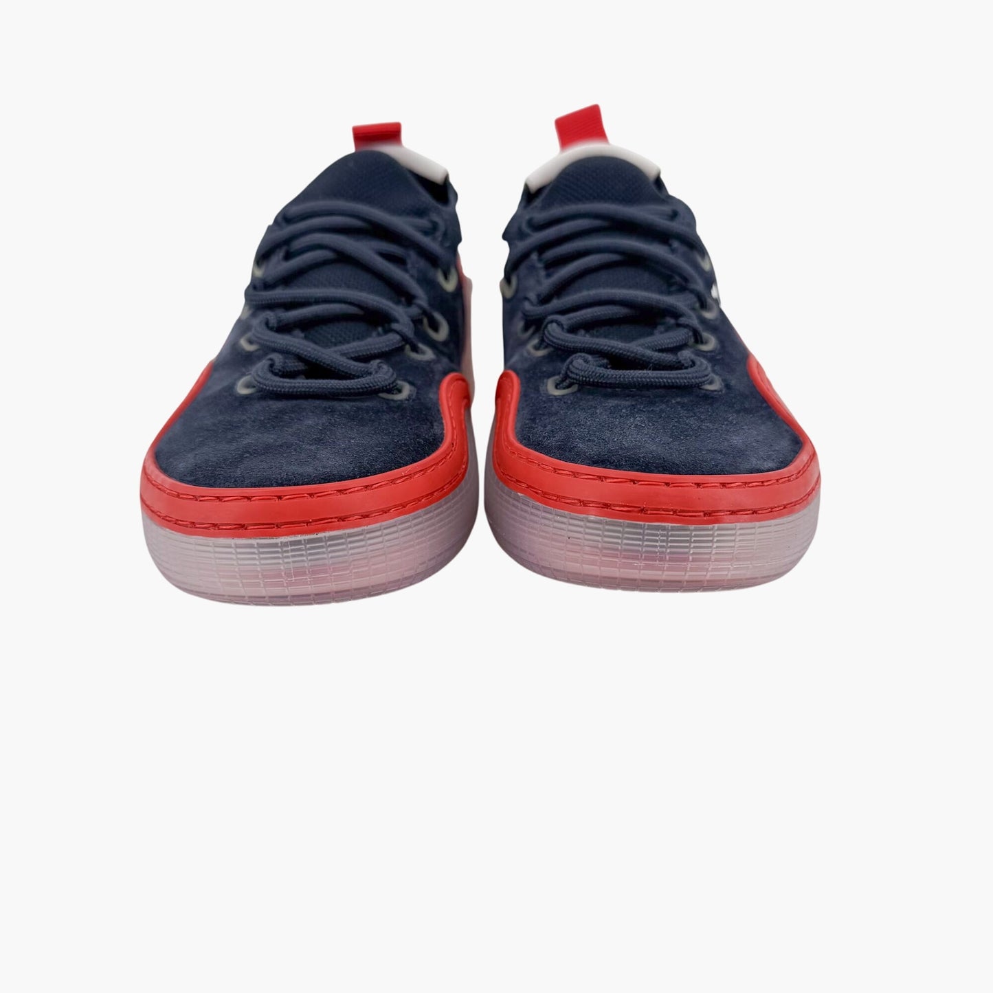 Christian Louboutin Navy Suede Arpoador Donna Sneakers Size 37