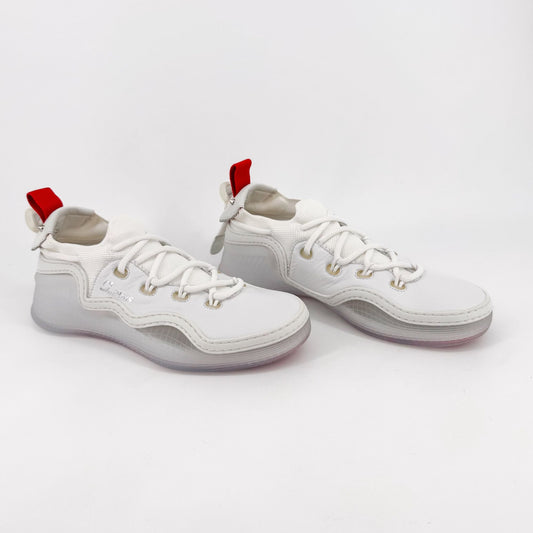 Christian Louboutin Arpoador Sneakers White Leather Mesh – Size 39
