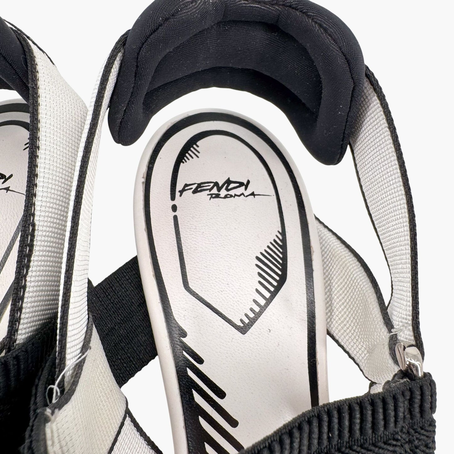 Fendi x Joshua Vides Colibri Pumps in White Leather – Size 39