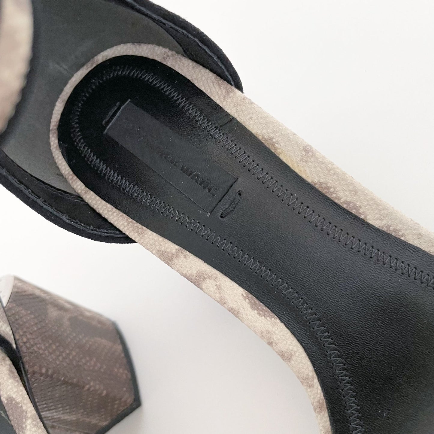 Alexander Wang Abby Sandal in Natural Size 36.5
