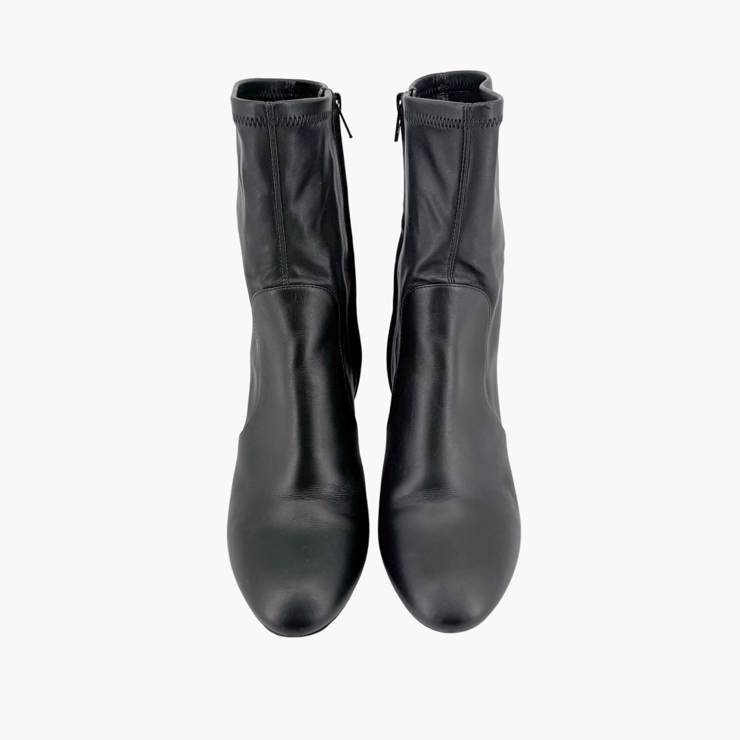 Louis Vuitton Silhouette Uniformes Black Leather Ankle Boots – Size 37.5