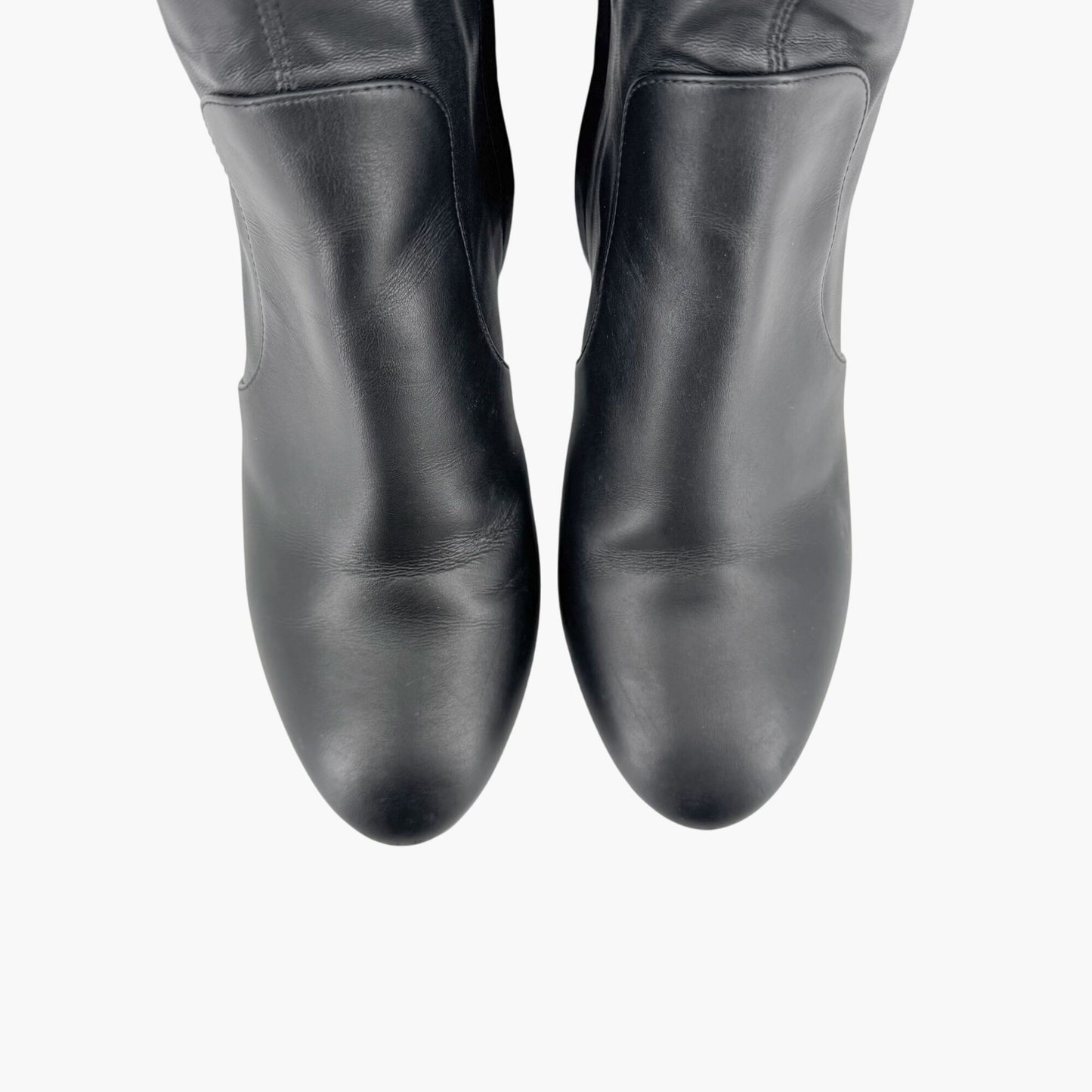 Louis Vuitton Silhouette Uniformes Black Leather Ankle Boots – Size 37.5