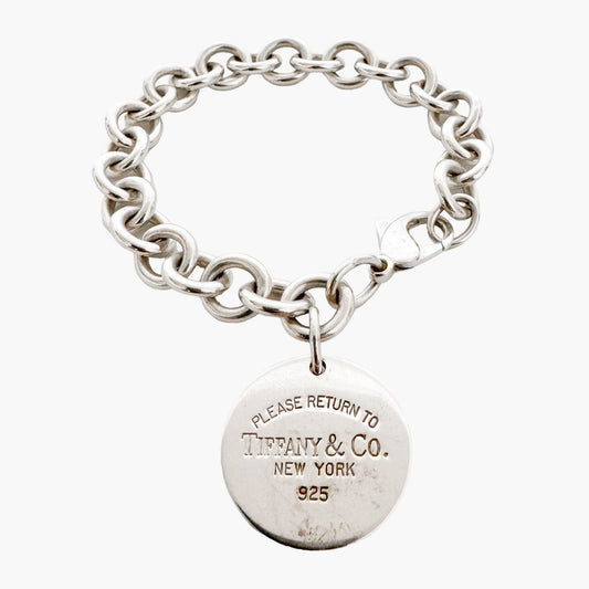 Tiffany & Co. "Return to Tiffany" Charm Bracelet in Sterling Silver