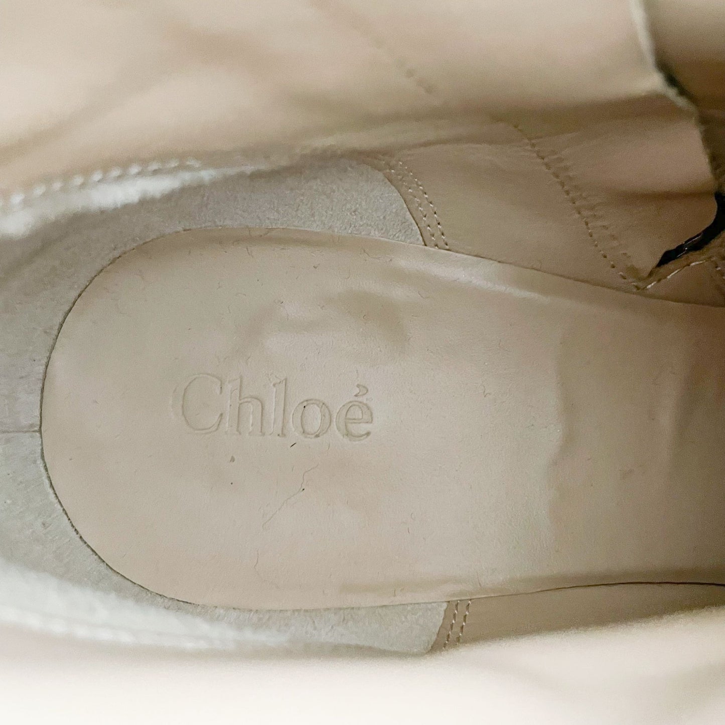 Chloé Susanna Short Boots in Black and Metallic Silver/Gold Velvet Size 37.5
