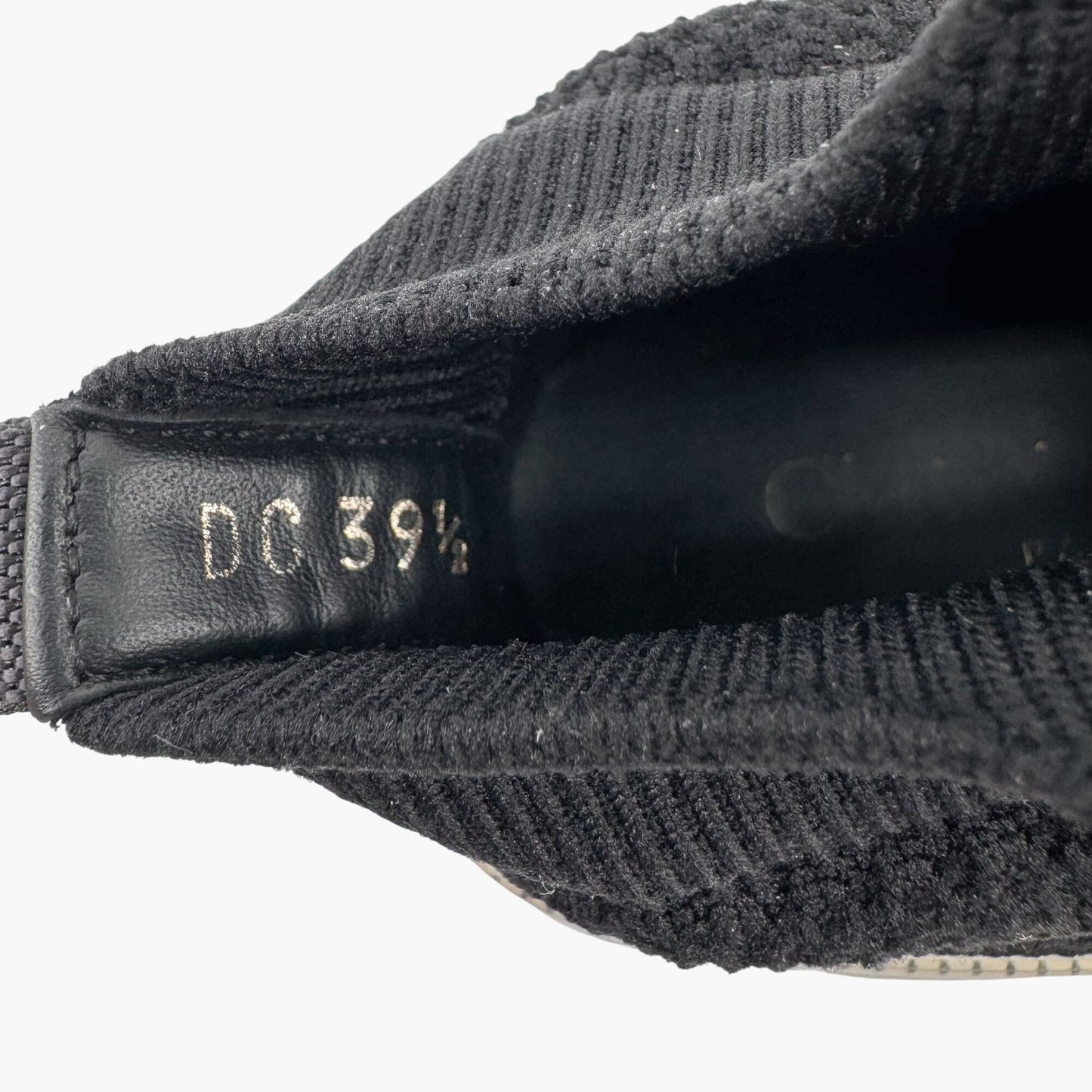 Christian Dior Walk'N'Dior J'Adior High-Top Sock Sneakers in Black – Size 39.5