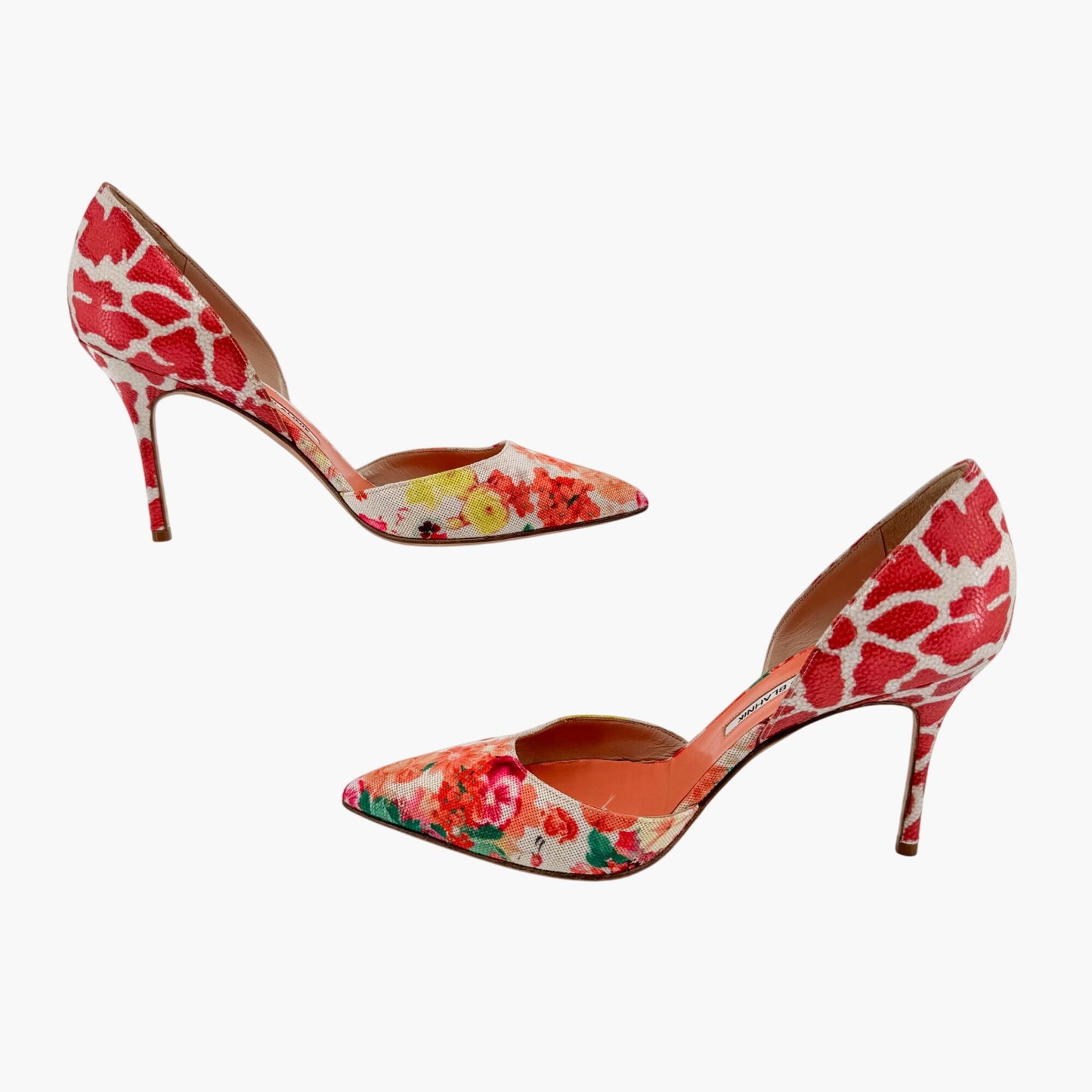 Manolo Blahnik Taylerbi Floral d’Orsay Pumps – Size 40
