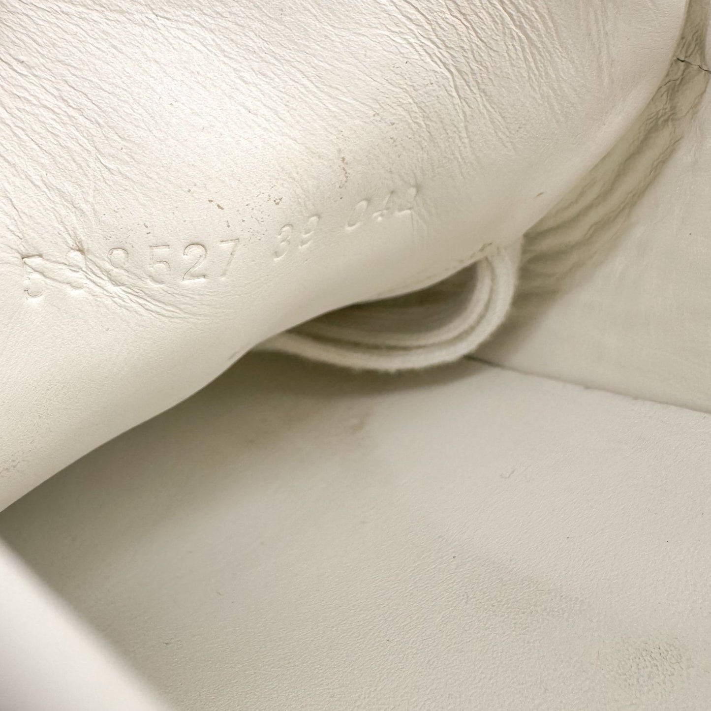 Gucci Ace GG Interlock Low-Top Sneakers in White Leather – Size 39