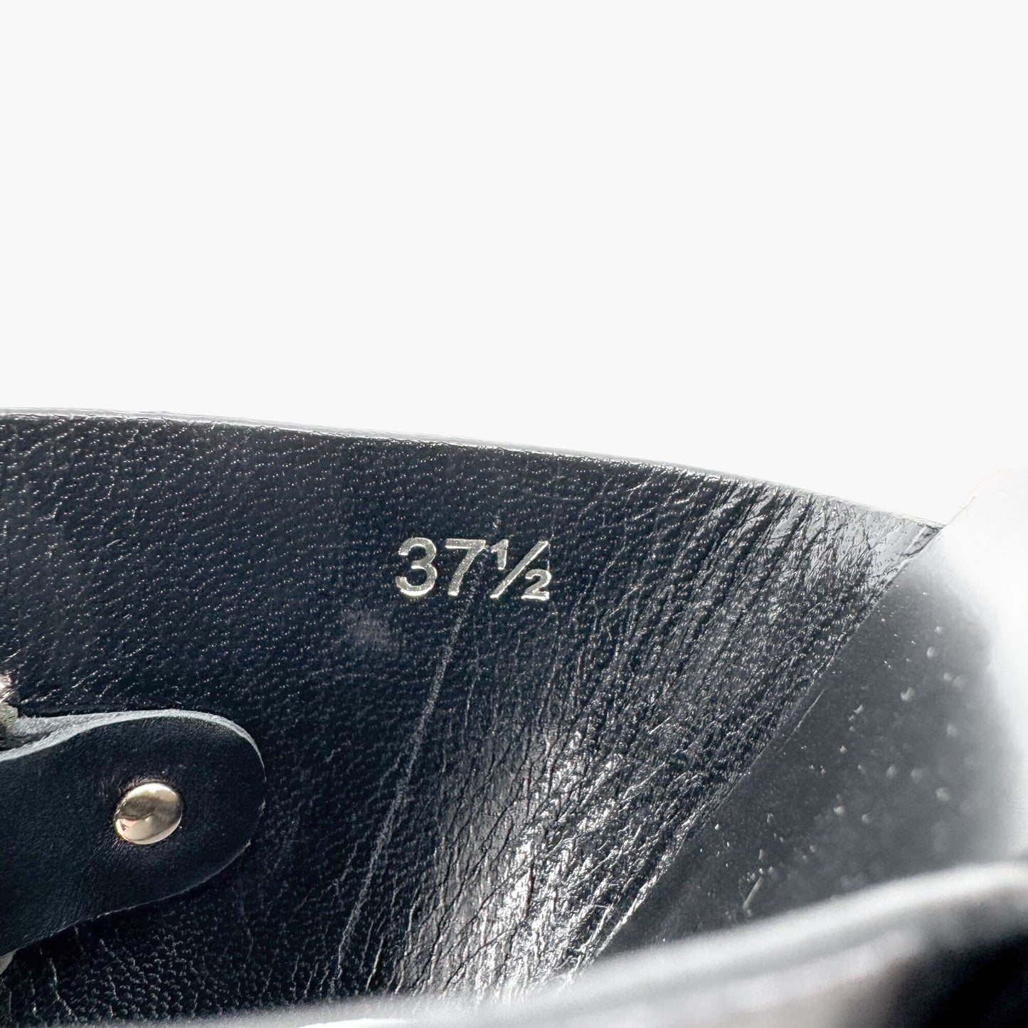 Versace Medusa Cutout Flat Thong Sandals in Black Leather Size 37.5