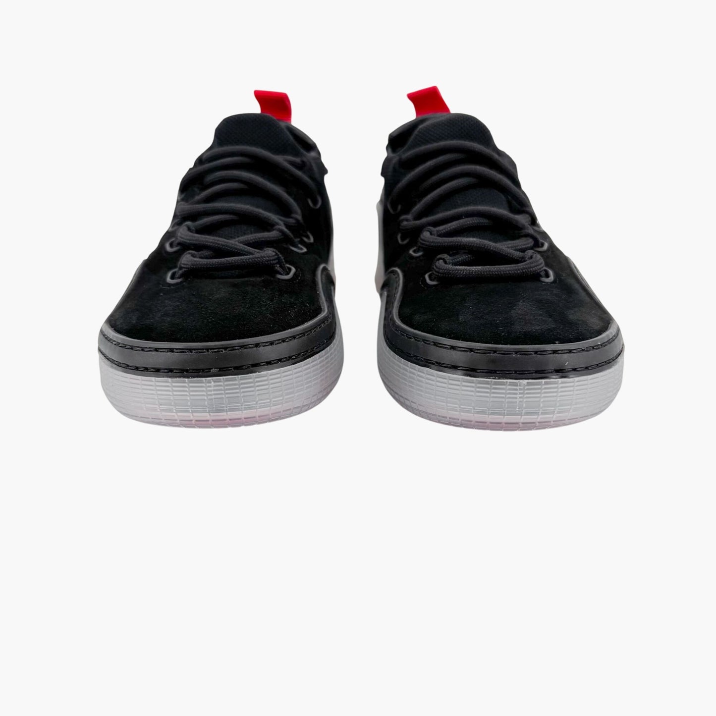 Christian Louboutin Arpoador Sneakers Black Suede Size 38.5 US 8.5 Women