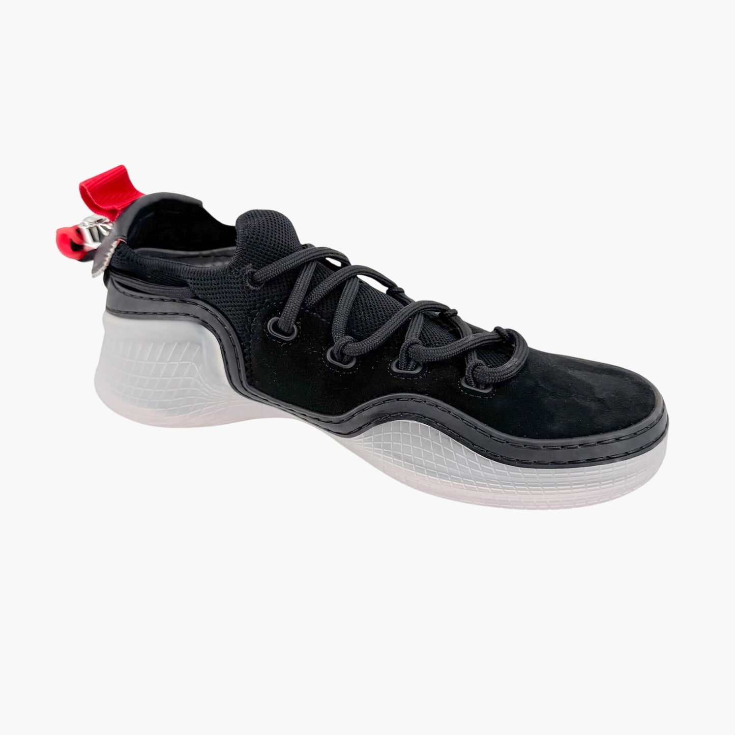 Christian Louboutin Arpoador Sneakers Black Suede Size 38.5 US 8.5 Women