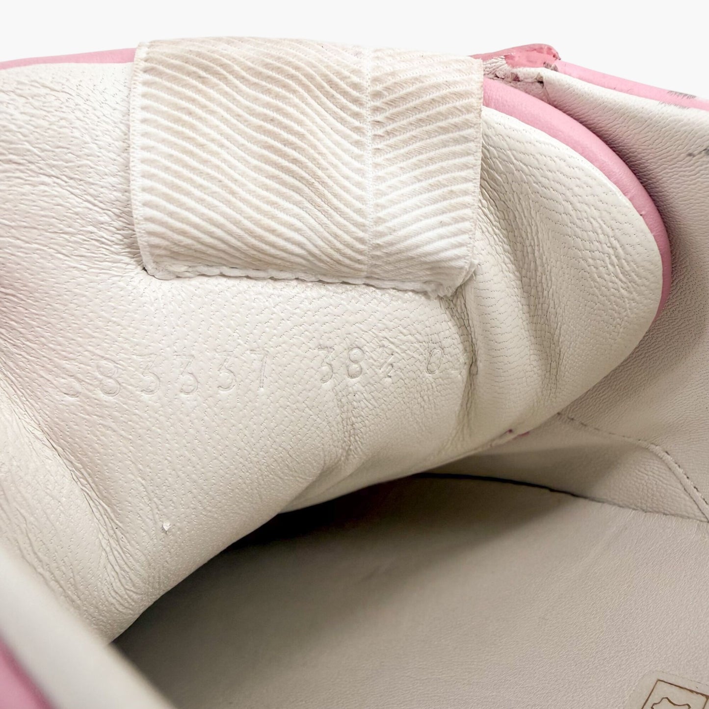 Gucci Rhyton Mystic Cat Sneakers in Pink Leather Size 38.5