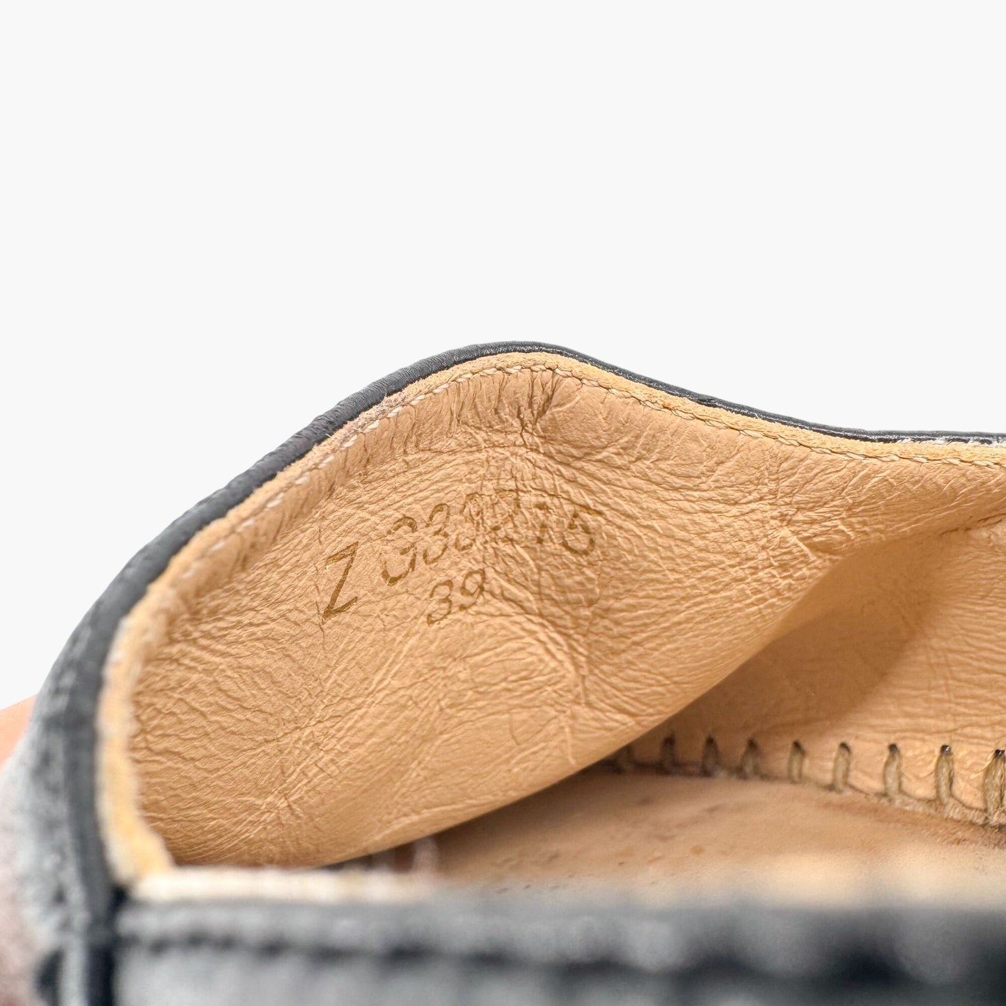 Chanel Platform CC Espadrille Flats in Black Leather – Size 39