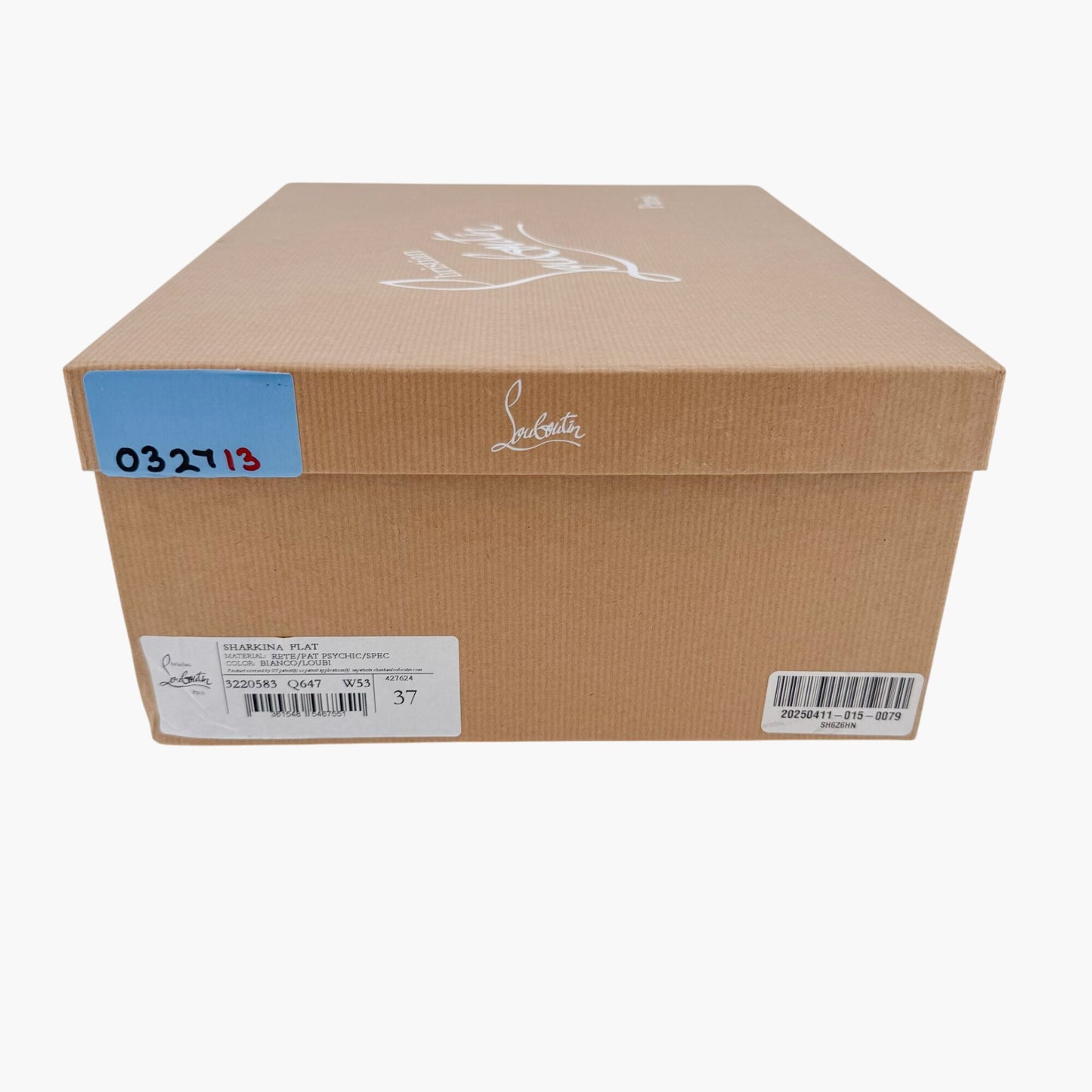 Christian Louboutin Sharkina Sneakers White Red Size 37
