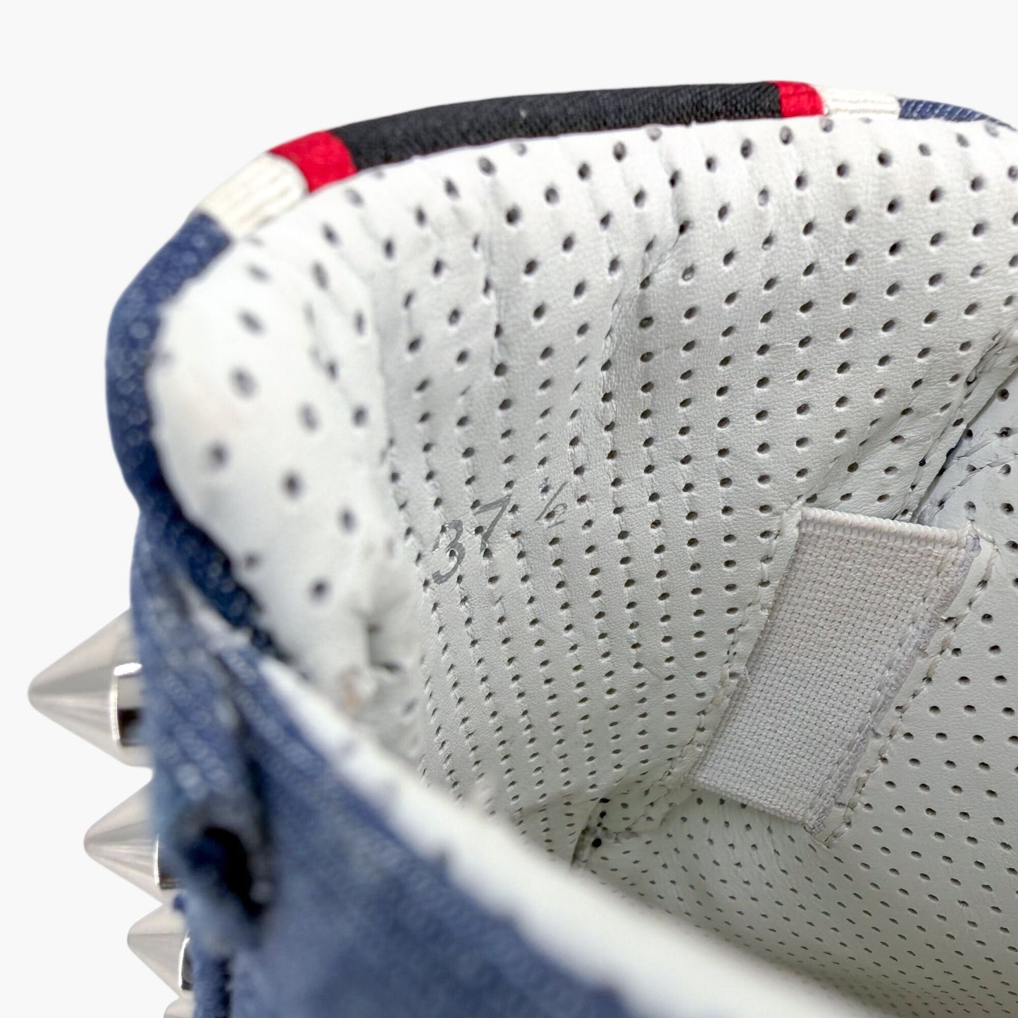 Christian Louboutin F.A.V. Slip-On Sneakers Blue Size 37.5