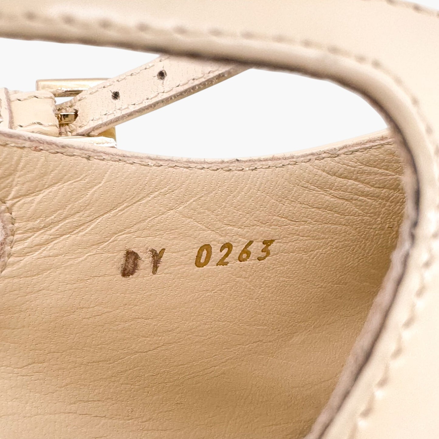 Givenchy Show Slingback Pumps in Beige Leather with Ankle Straps – Size 38