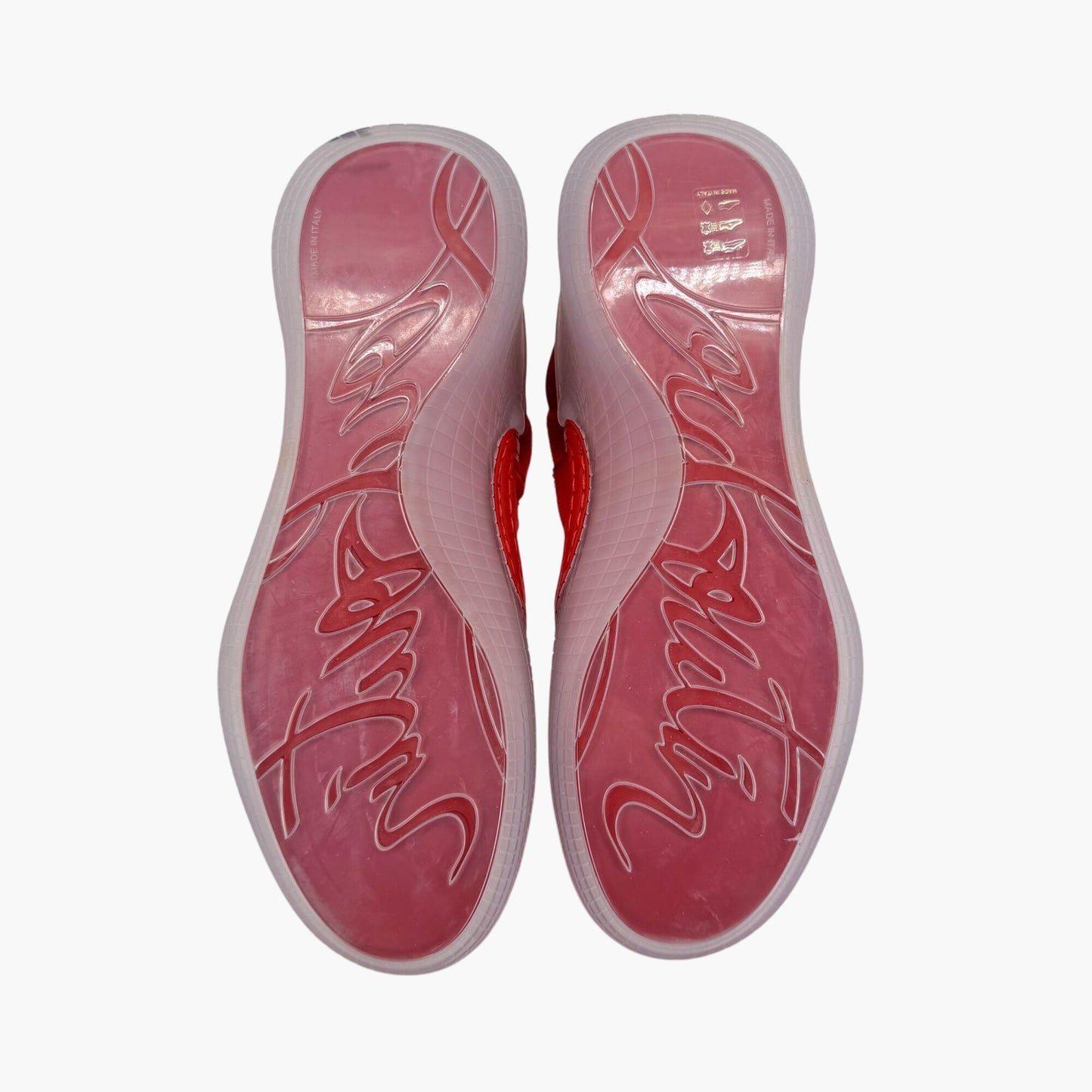 Christian Louboutin Arpoador Low-Top Sneakers in Red Suede – Size 40