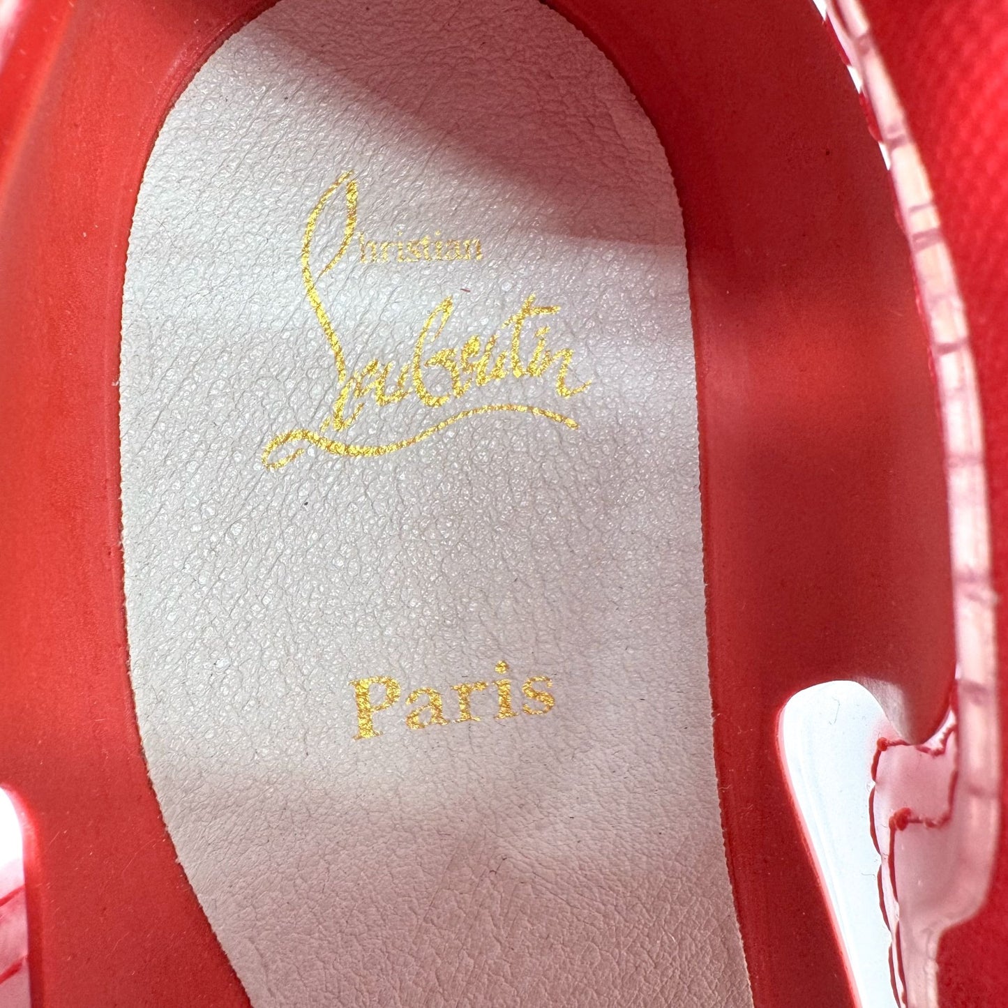 Christian Louboutin Arpoador Low-Top Sneakers in Red Suede – Size 40
