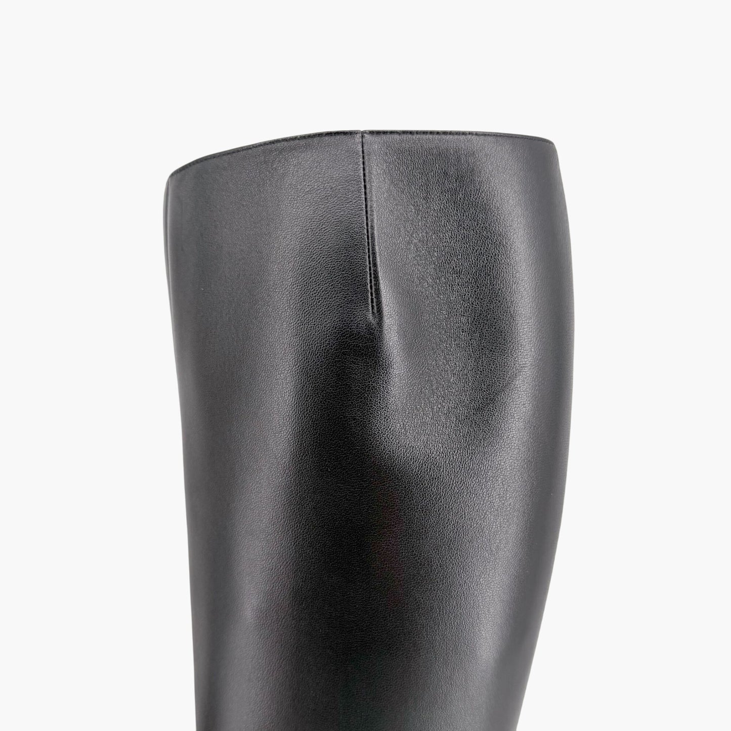 Gucci Black Leather Mister Horsebit Knee High Boots Size 37