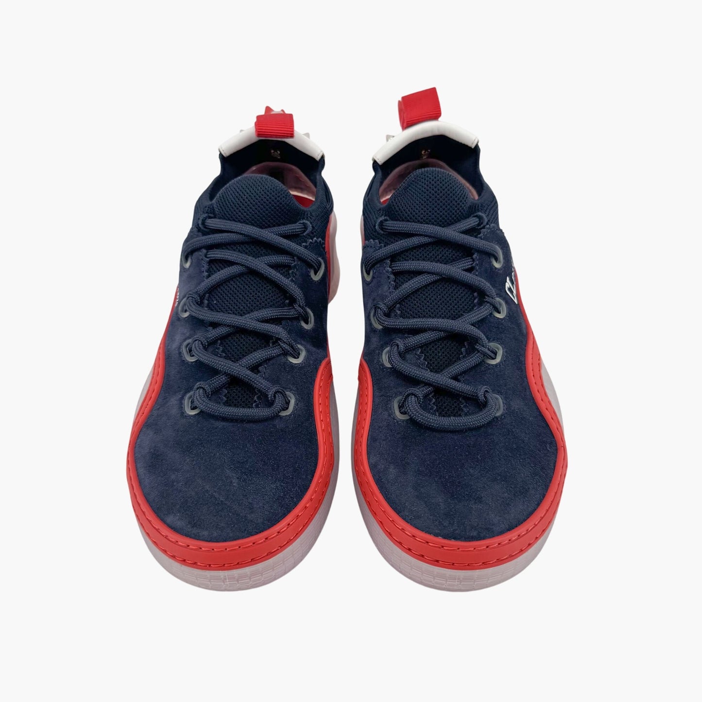 Christian Louboutin Navy Suede Arpoador Donna Sneakers Size 39.5