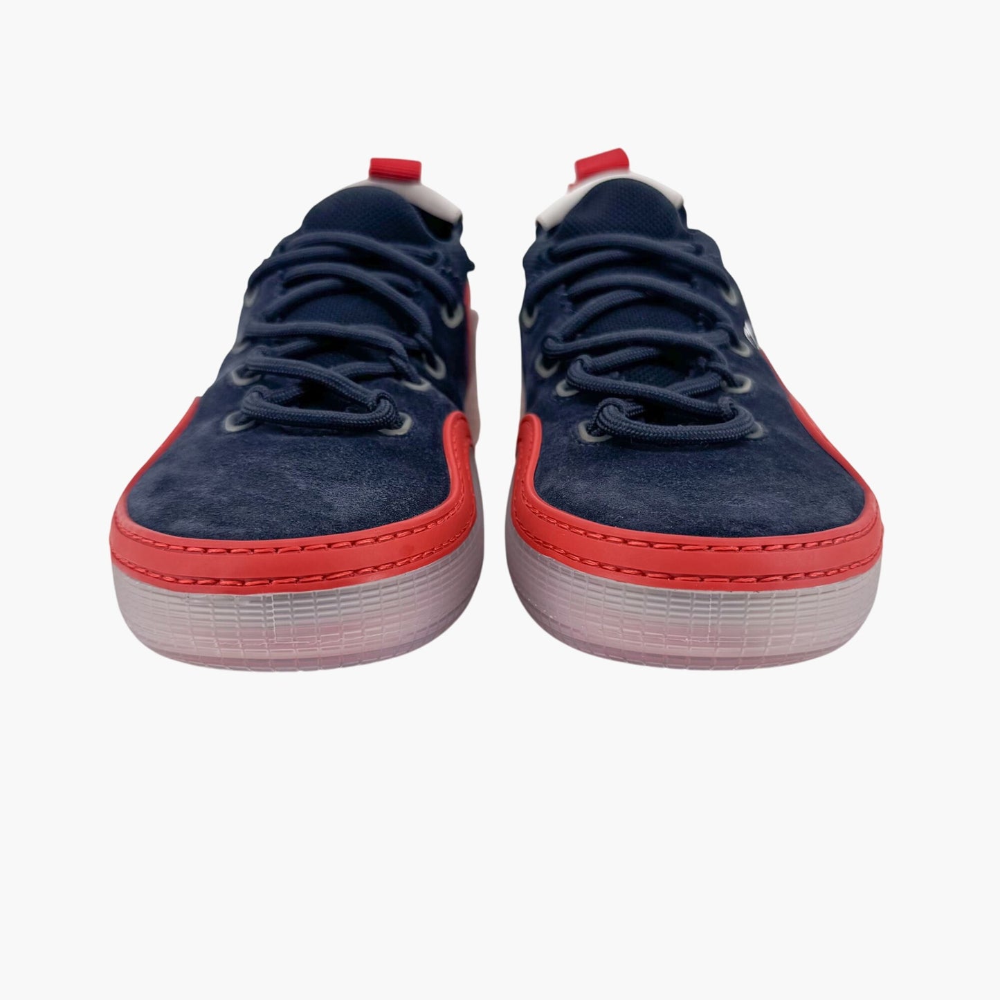 Christian Louboutin Navy Suede Arpoador Donna Sneakers Size 39.5