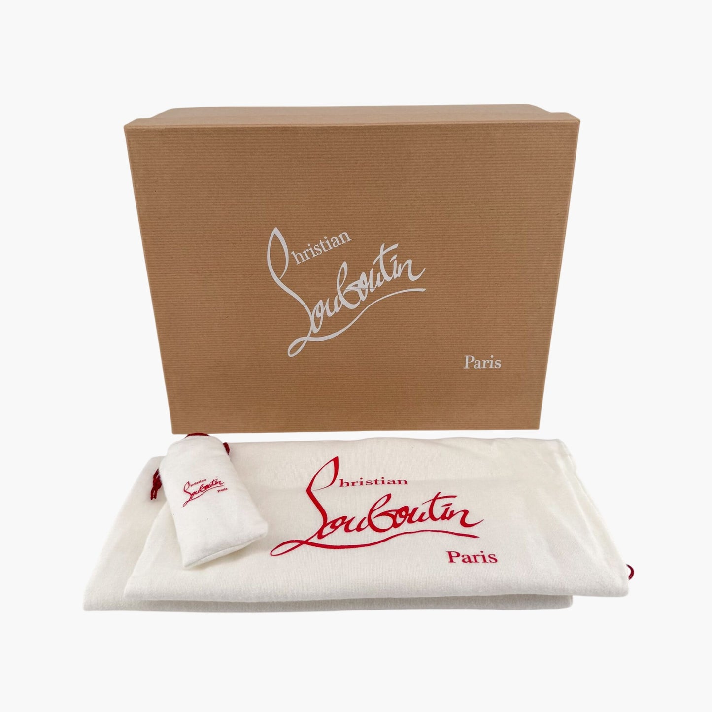 Christian Louboutin White & Red Sharkina Sneakers – Size 38