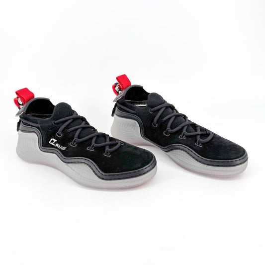 Christian Louboutin Arpoador Black Suede Spike Sneakers – Size 40.5