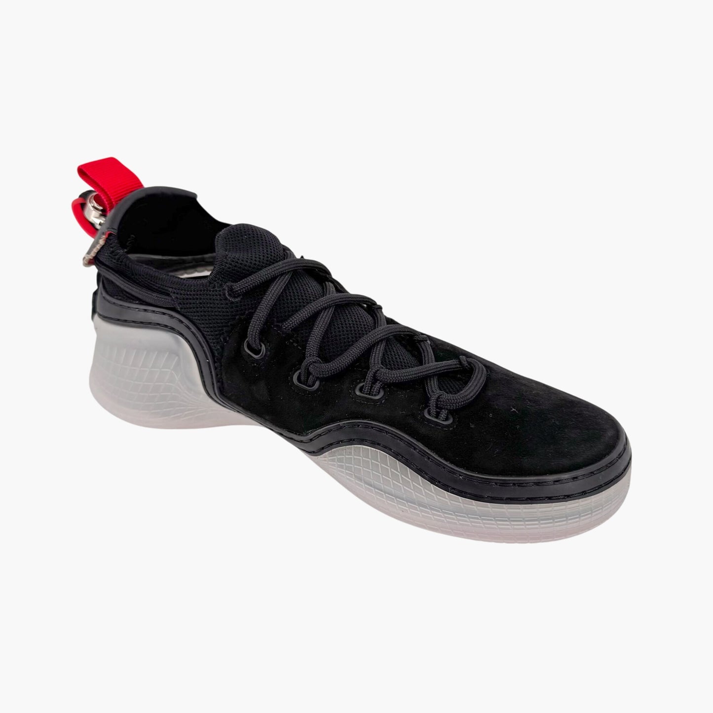 Christian Louboutin Arpoador Black Suede Spike Sneakers – Size 40.5