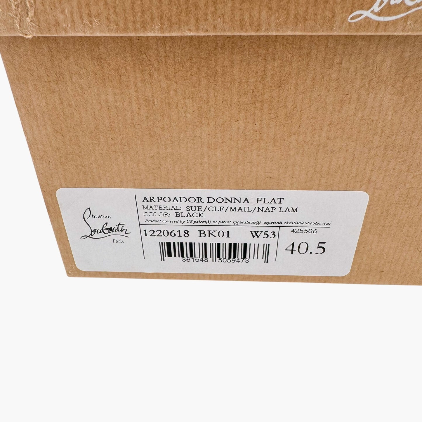 Christian Louboutin Arpoador Black Suede Spike Sneakers – Size 40.5