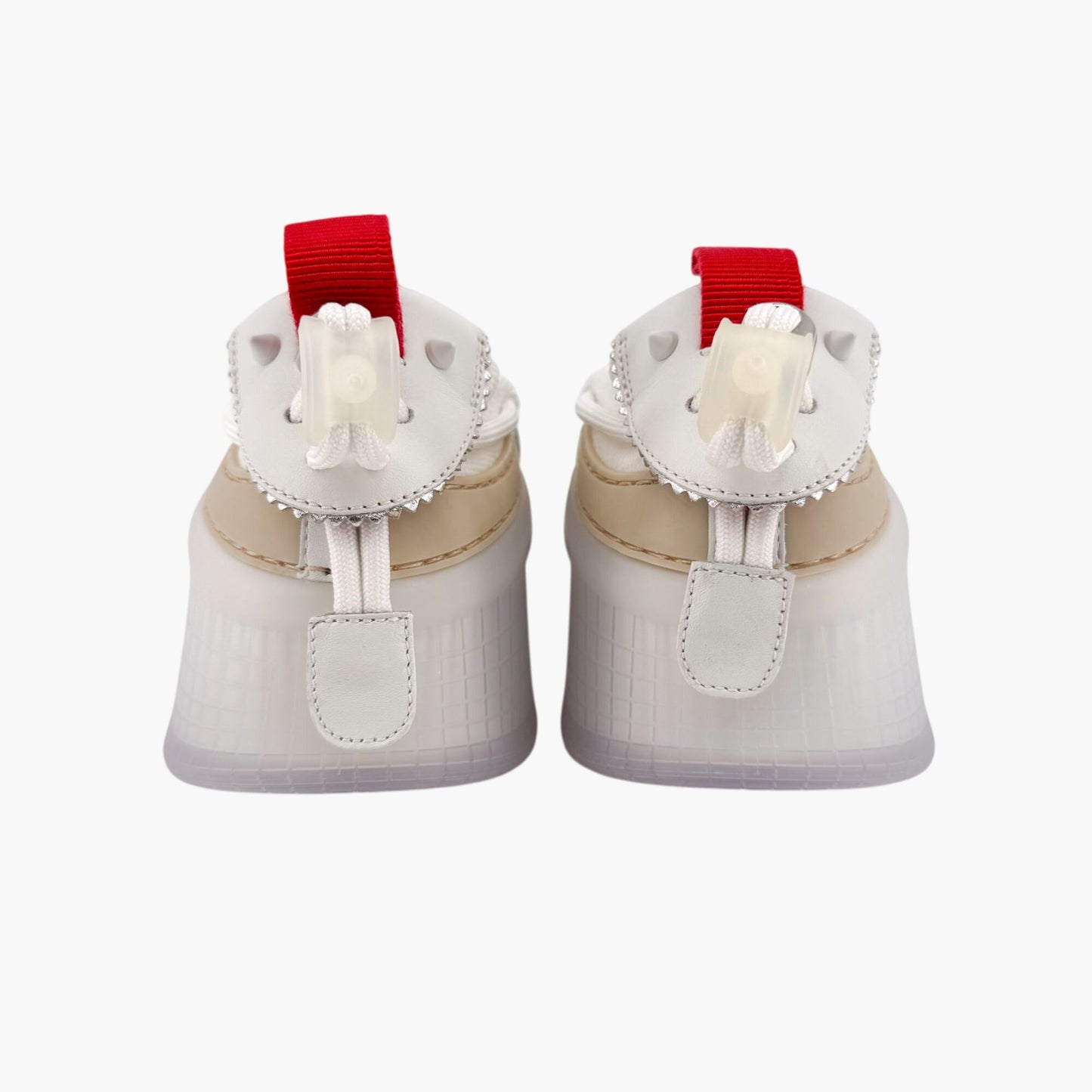 Christian Louboutin Arpoador Blue Suede Spike Sneakers – Size 39