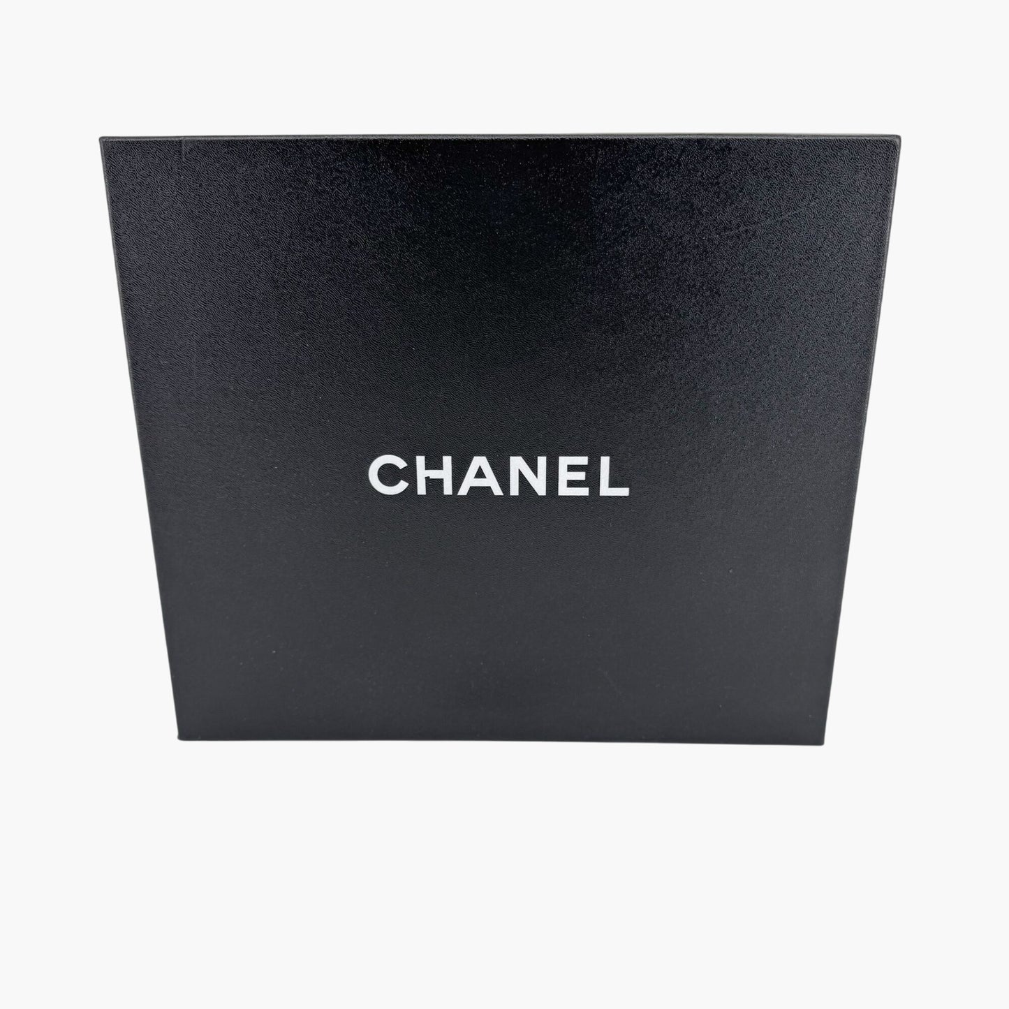 Chanel CC Chain Wedge Ankle Booties in Black Leather – Size 39.5