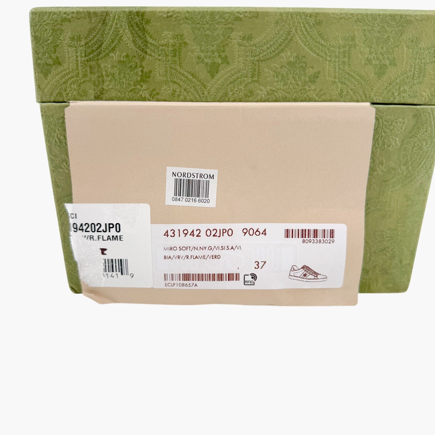 Gucci x Disney Donald Duck Ace Sneakers in White Leather Size 37