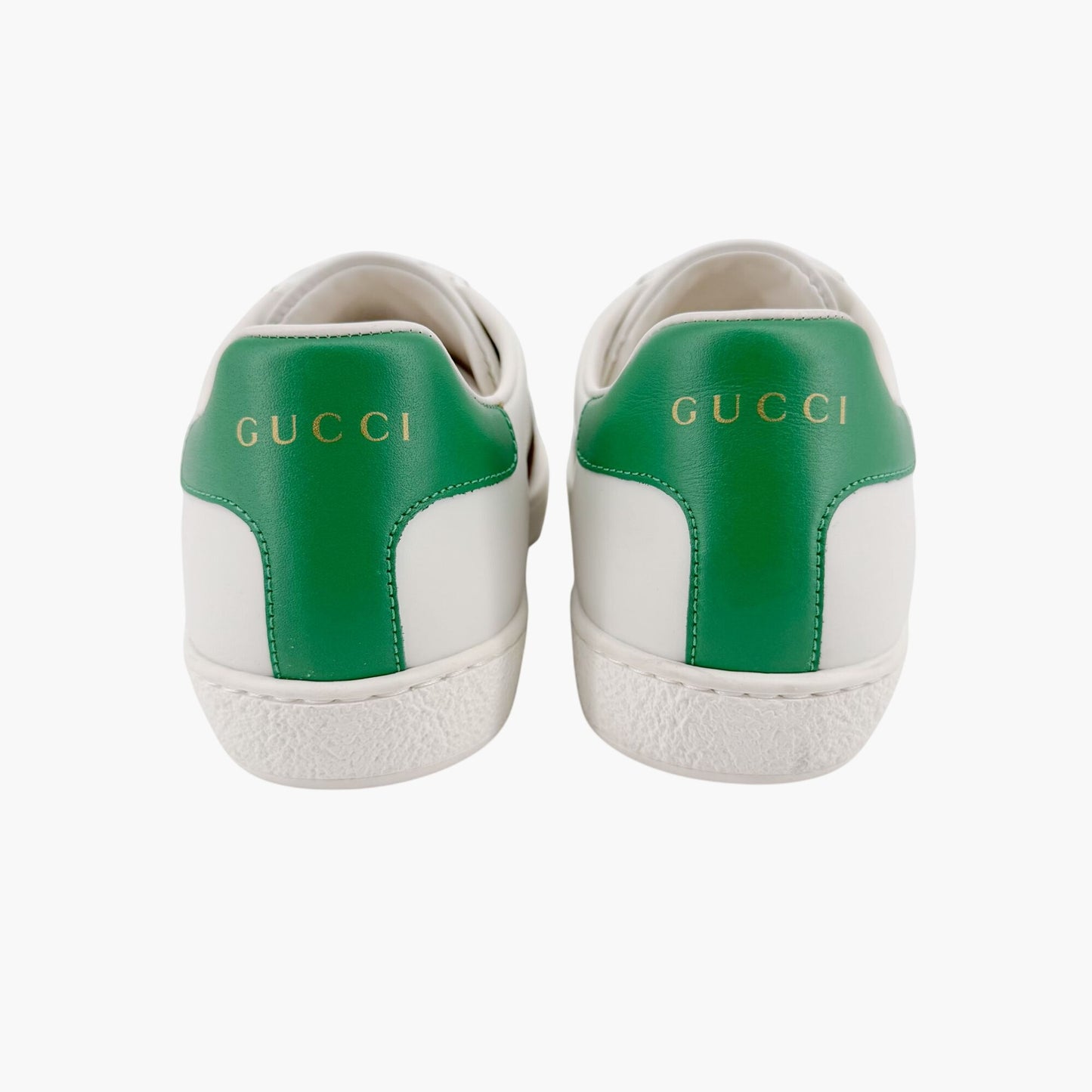 Gucci x Disney Donald Duck Ace Sneakers in White Leather Size 37
