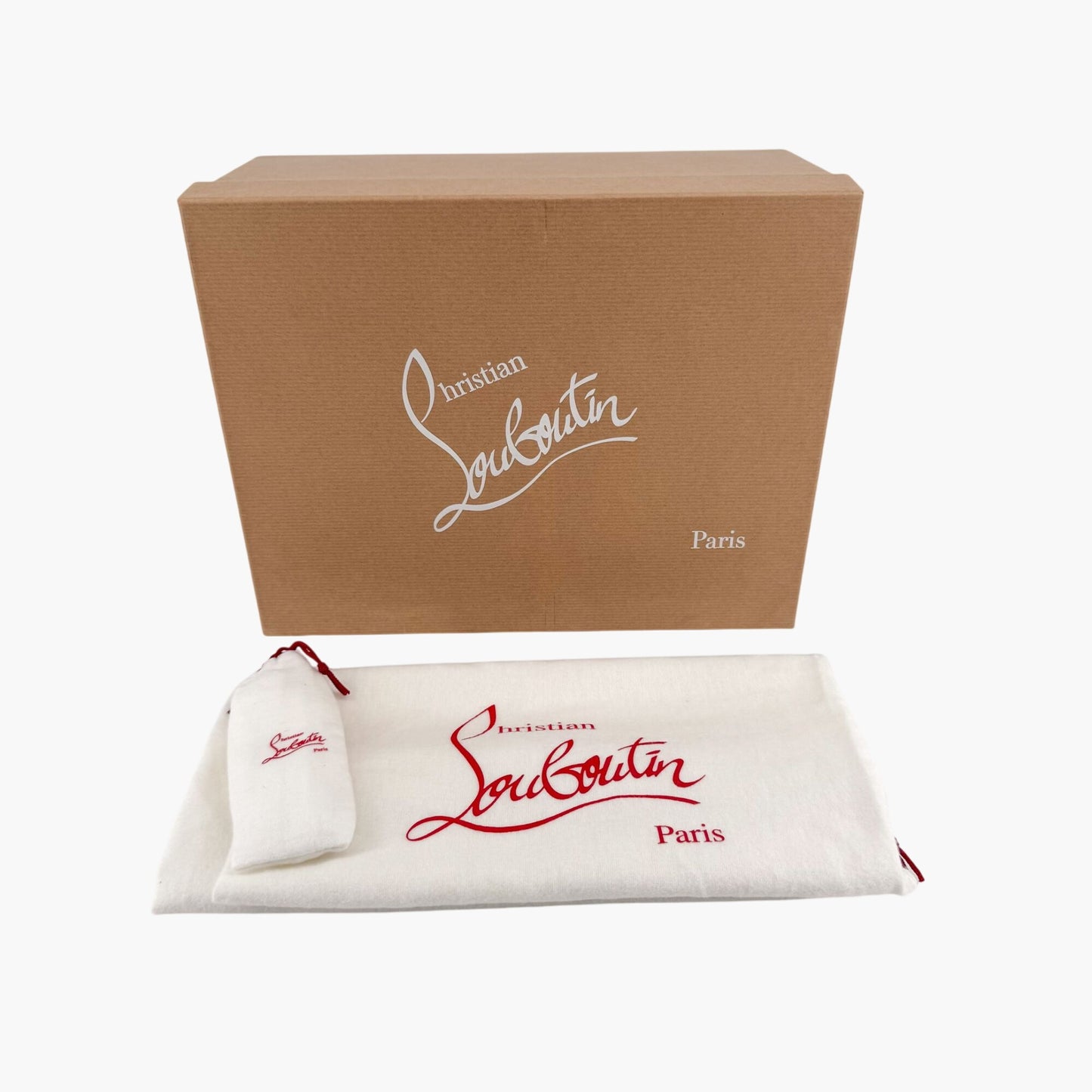 Christian Louboutin Sharkina Sneakers White Red Mesh – Size 39.5