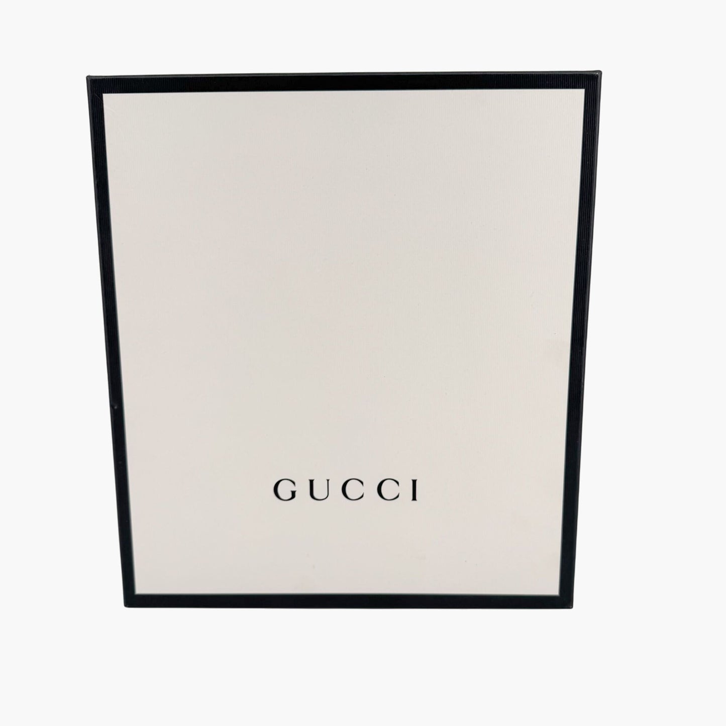 Gucci Sylvie Trip Combat Boots Black Leather Web Strap – Size 36.5