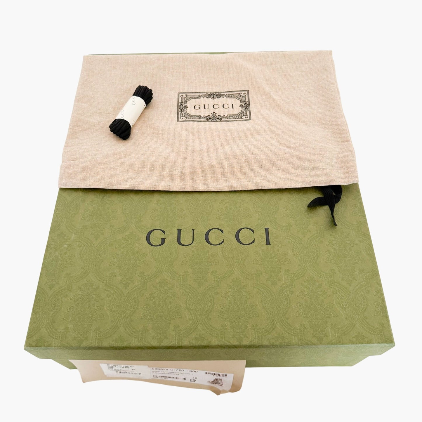 Gucci Romance GG Quilted Snow Boots in Black Nylon & Leather Size 42