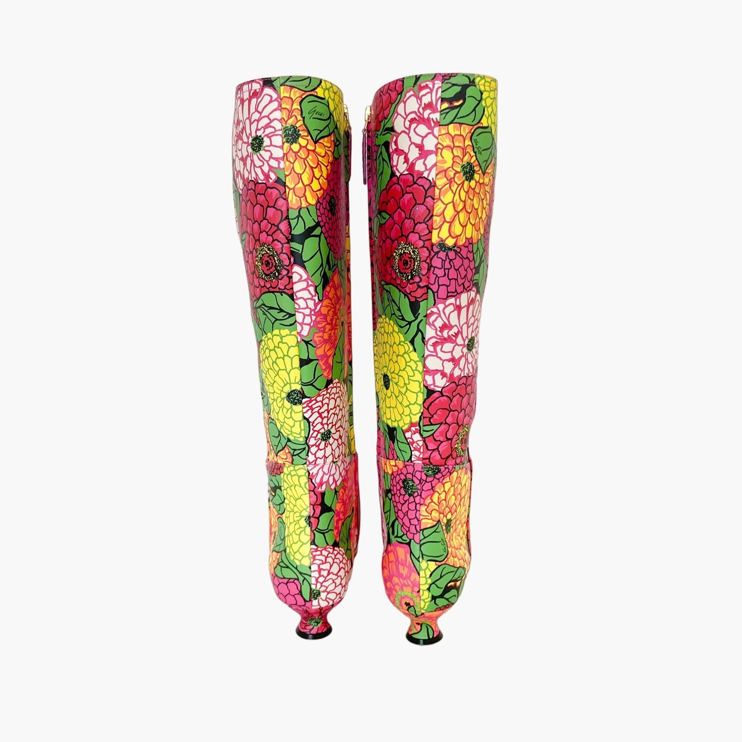 Gucci Ken Scott Horsebit Knee High Boots in Infinity Pomponica Size 36.5
