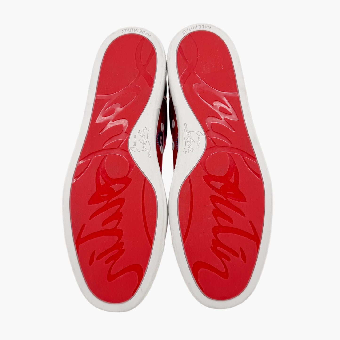 Christian Louboutin Vieira Orlato Evil Eye Sneakers Size 40