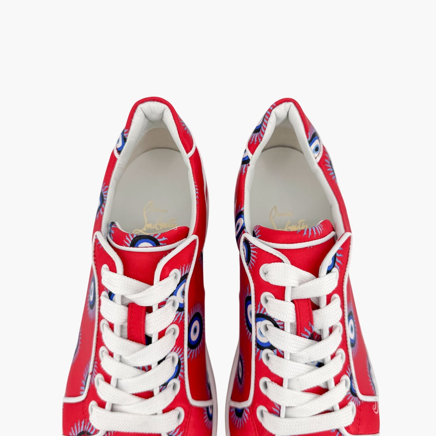 Christian Louboutin Vieira Orlato Evil Eye Sneakers Size 40