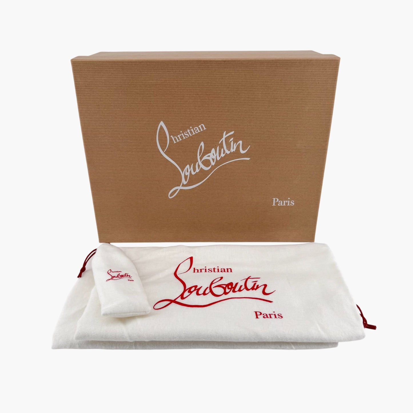 Christian Louboutin Sharkina White Red Spike Sneakers – Size 38.5