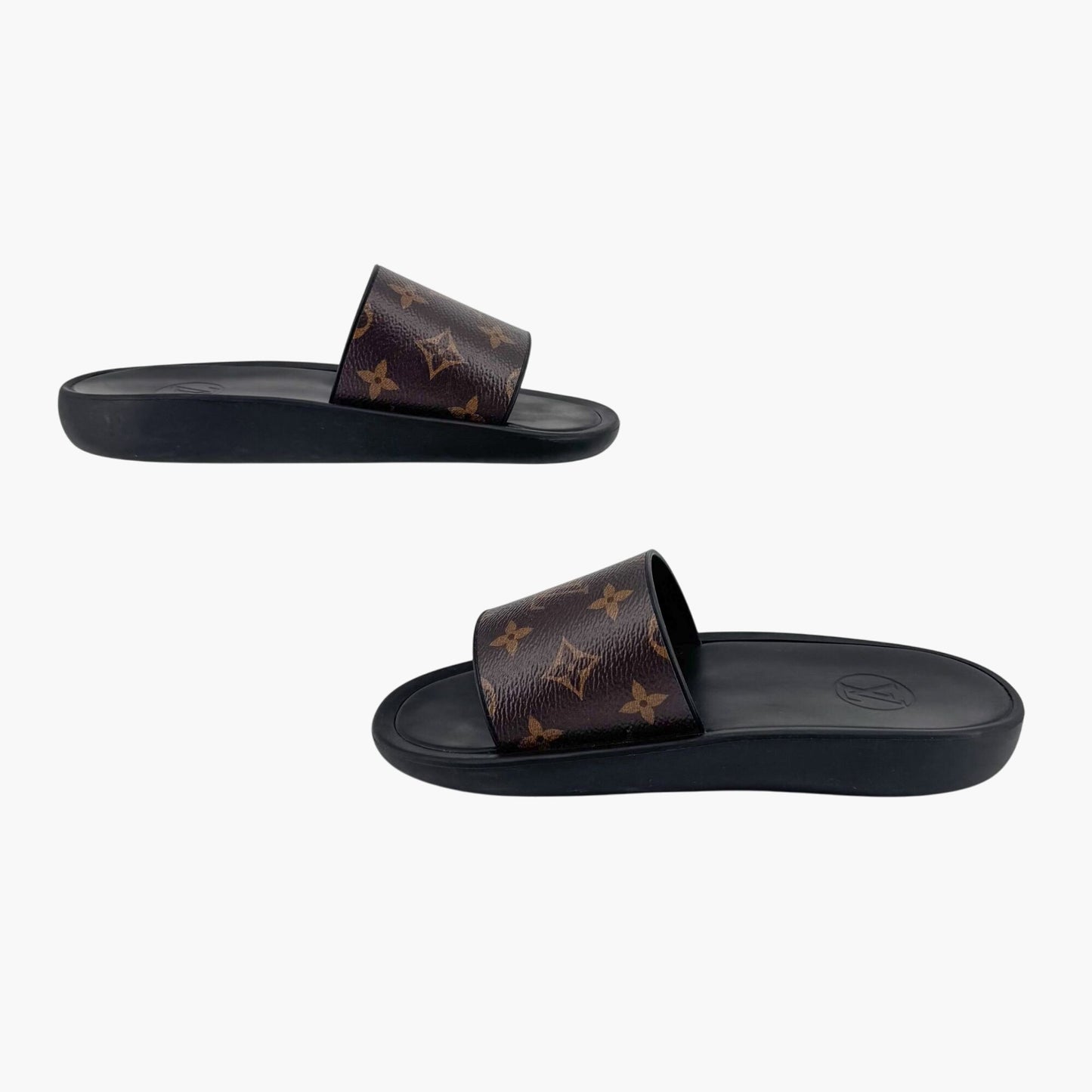 Louis Vuitton Sunbath Monogram Slide Sandals Size 37