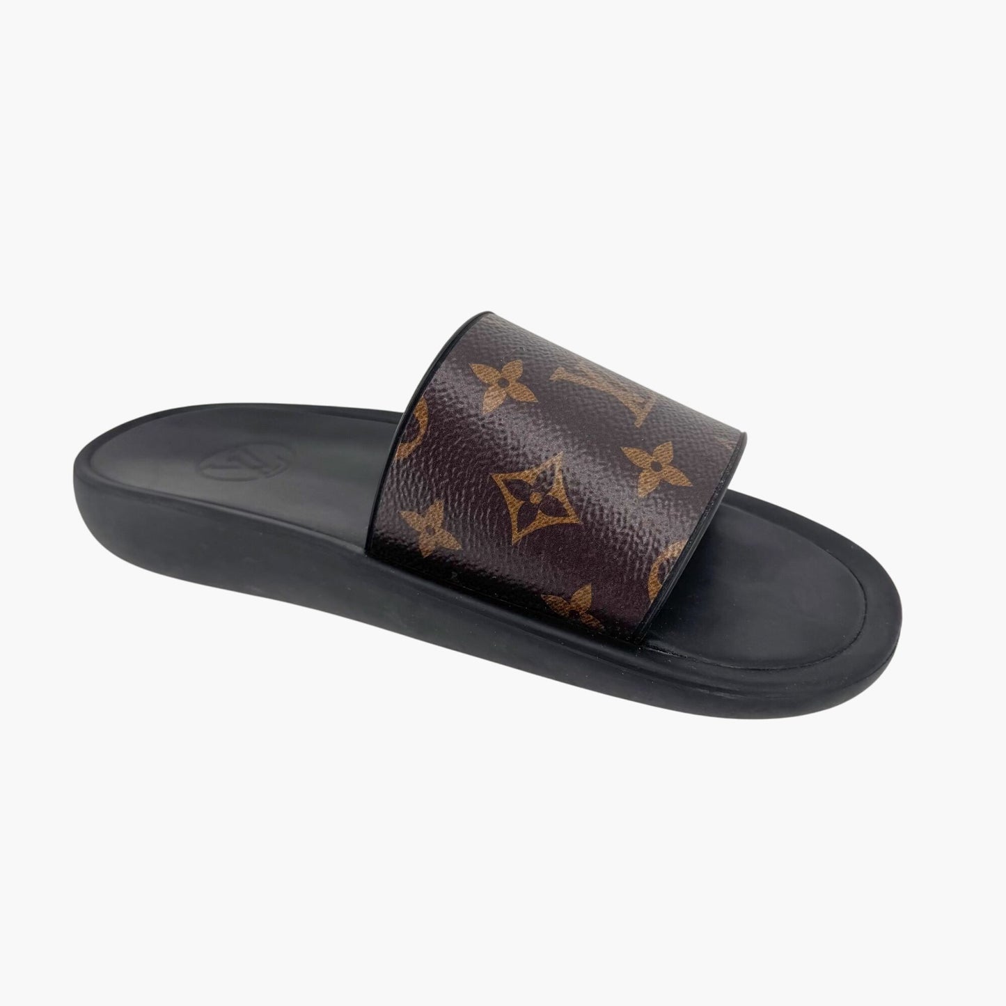 Louis Vuitton Sunbath Monogram Slide Sandals Size 37