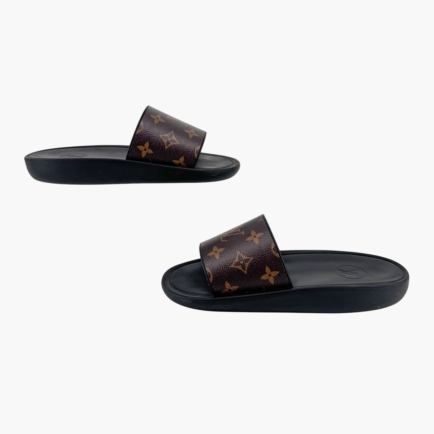 Louis Vuitton Sunbath Monogram Slide Sandals Size 37