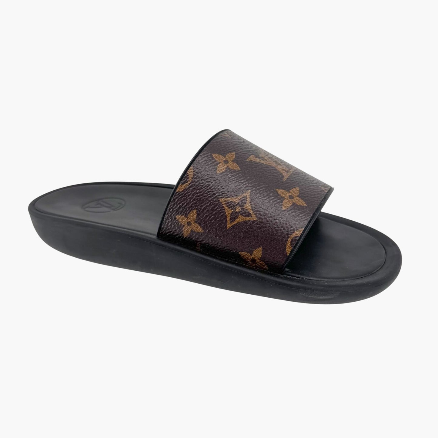 Louis Vuitton Sunbath Monogram Slide Sandals Size 37