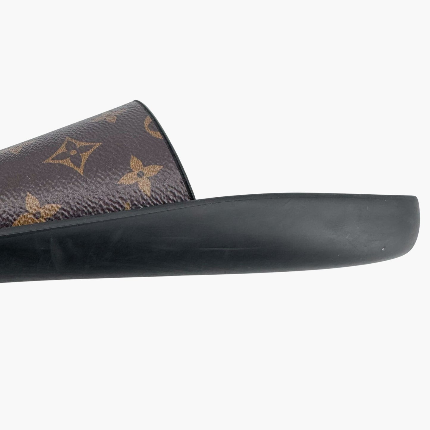 Louis Vuitton Sunbath Monogram Slide Sandals Size 37
