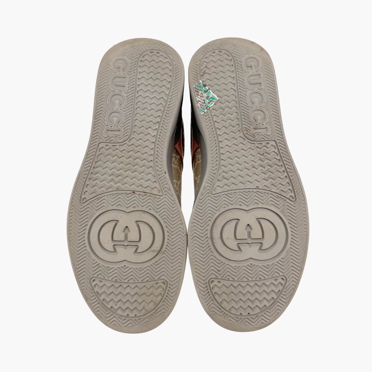 Gucci Dali GG Platform Sneakers in Oatmeal Beige Canvas – Size 39