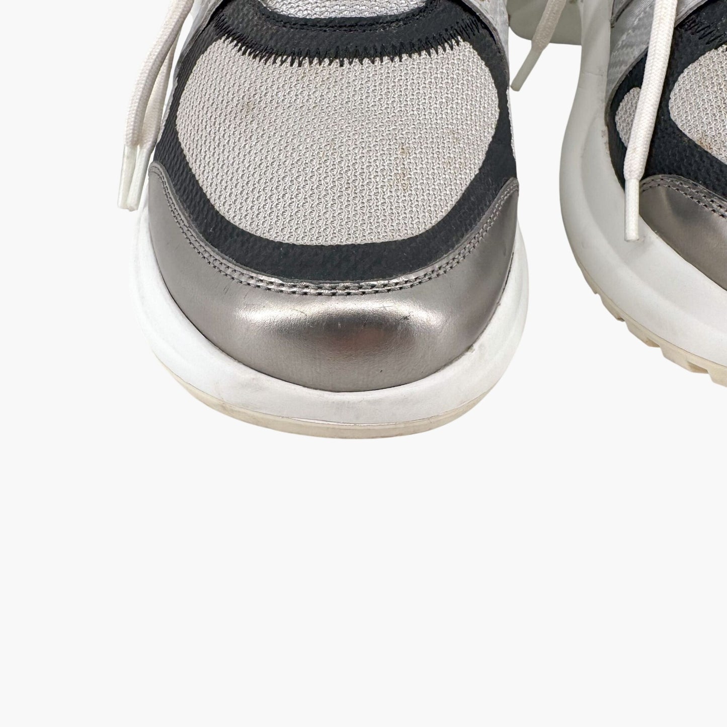 Louis Vuitton Archlight Silver Mesh Chunky Sneakers – Size 37