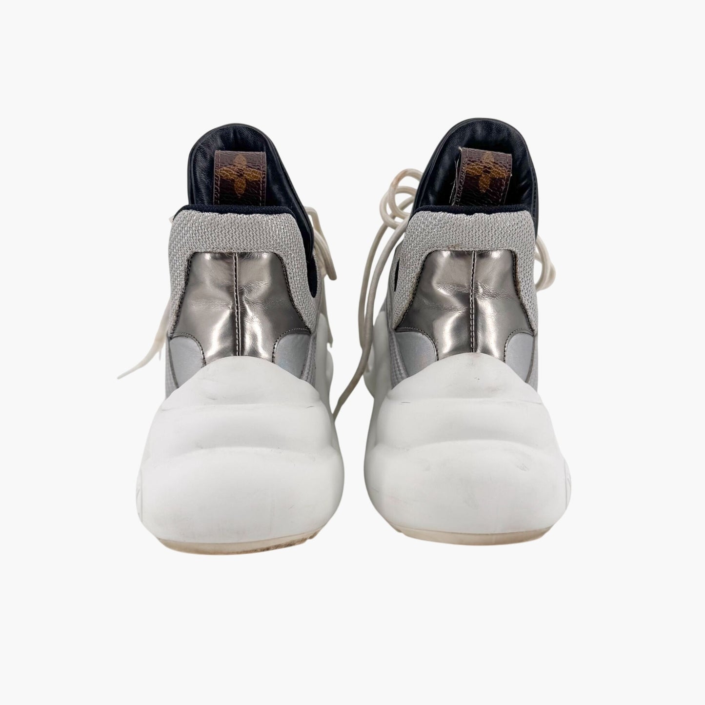 Louis Vuitton Archlight Silver Mesh Chunky Sneakers – Size 37