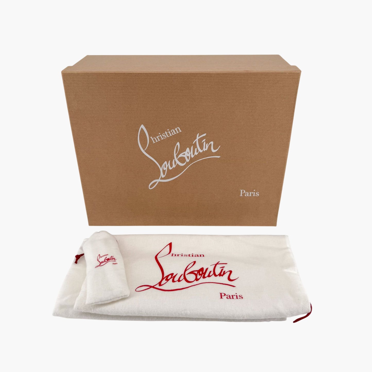 Christian Louboutin Sharkina Sneakers in White Mesh & Red Patent Leather – Size 38